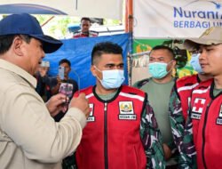 Presiden Prabowo Pastikan Korban Bencana di Tapanuli Selatan Mendapat Pelayanan Maksimal