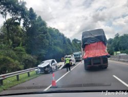 Kecelakaan Kembali Terjadi di Tol Cipularang, Libatkan Bus Budiman dengan Tiga Mobil