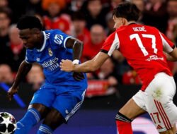 Dugaan Rasisme Pemain Benfica kepada Vinicius, Real Madrid Telah Serahkan Bukti